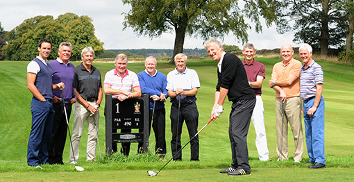 Blackburn Rovers FPA v Burnley FPA golf match Image